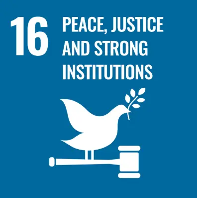 SDG 16: Peace, Justice and Strong Institutions